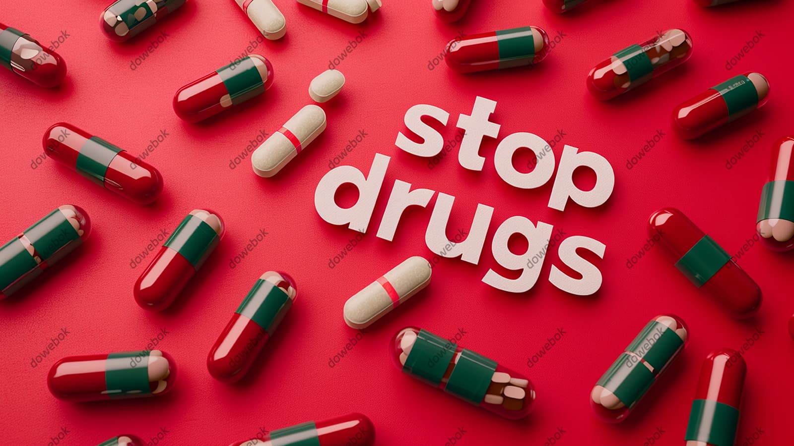 药品和胶囊设计禁毒图片素材(JPG)