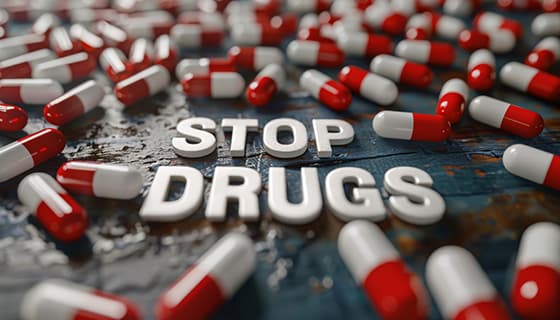 红色胶囊设计禁毒图片素材(JPG)