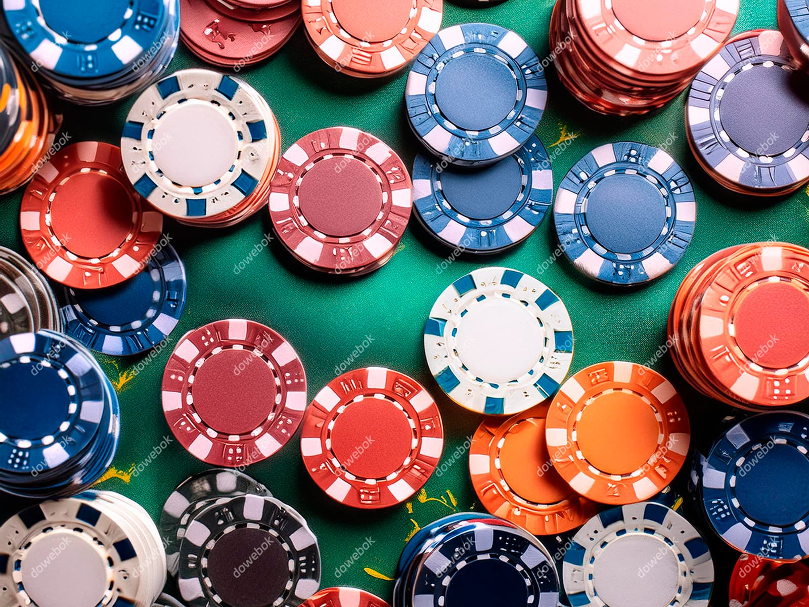 不同颜色的筹码图片素材(JPG)