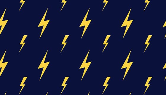 黄色闪电图案背景矢量素材(EPS)