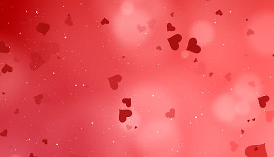 红色爱心背景/壁纸图片素材(JPG)