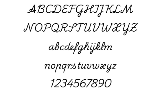 Playwrite Deutschland Lateinische Ausgangsschrift