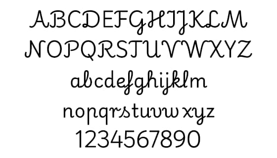 Playwrite Hrvatska Lijeva