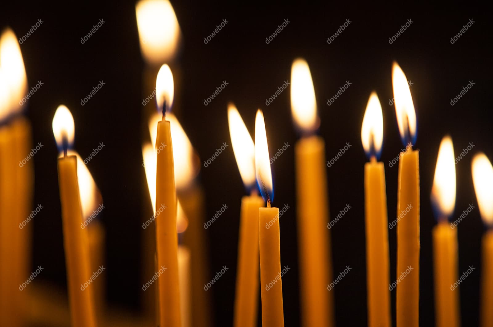 燃烧的蜡烛图片素材(JPG)