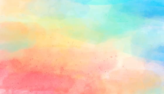 抽象的水彩背景/壁纸矢量素材(AI/EPS)