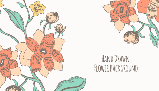 漂亮的花卉背景矢量素材(EPS/AI)