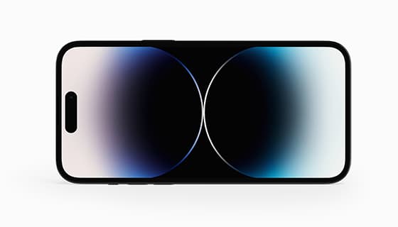 深空黑色 iPhone 14 Pro Max 手机素材(PSD)