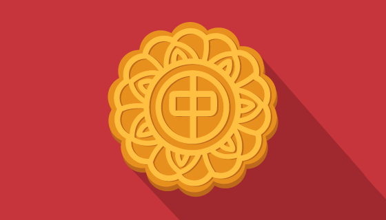 中秋月饼矢量素材(EPS/AI/PNG)