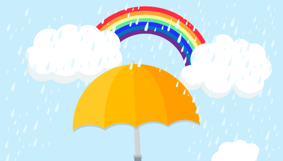 雨季背景矢量素材(EPS/AI/PNG)