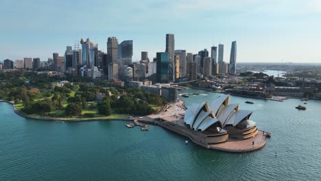 悉尼歌剧院周围的美丽景色