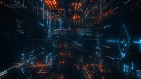 富有冲击感的科技背景