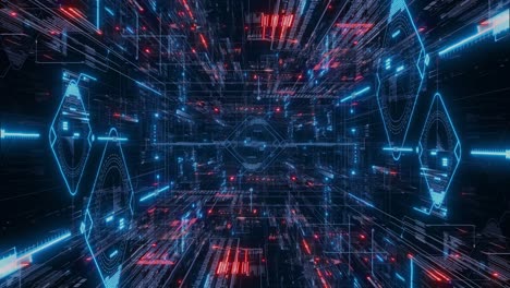 富有冲击力的科技背景