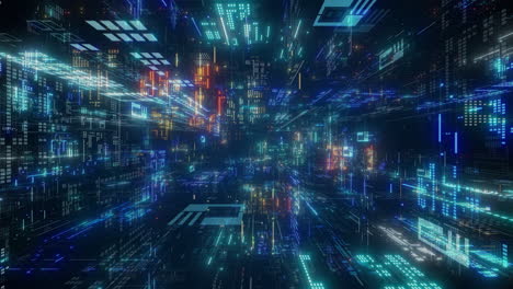 富有冲击力的科技背景