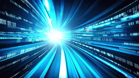 抽象的二进制科技背景