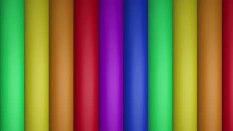 无缝循环移动的彩虹条纹