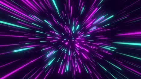 不断向外扩散的光线