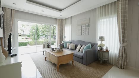 舒适明亮的现代客厅