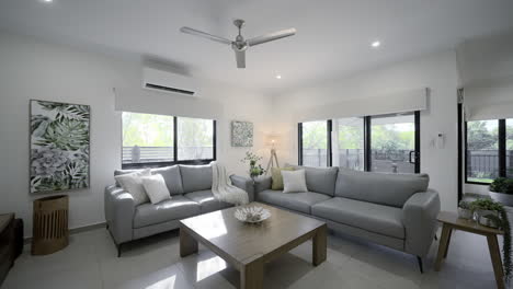 现代舒适温馨的客厅