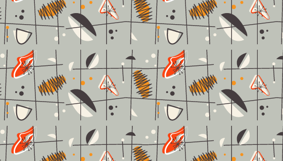 随意图案背景矢量素材(AI)