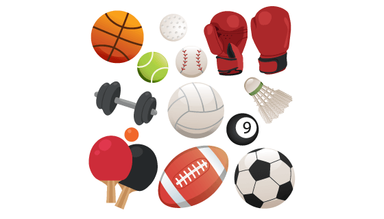 体育元素矢量素材(EPS/PNG)