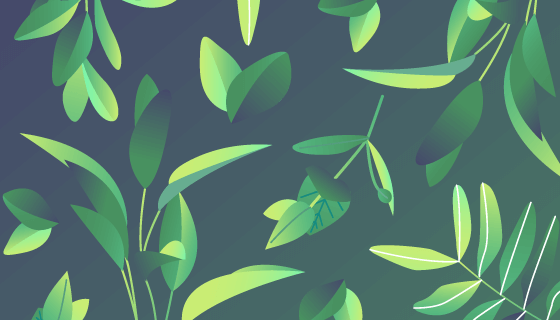 逼真的叶子背景矢量素材(EPS/PNG)