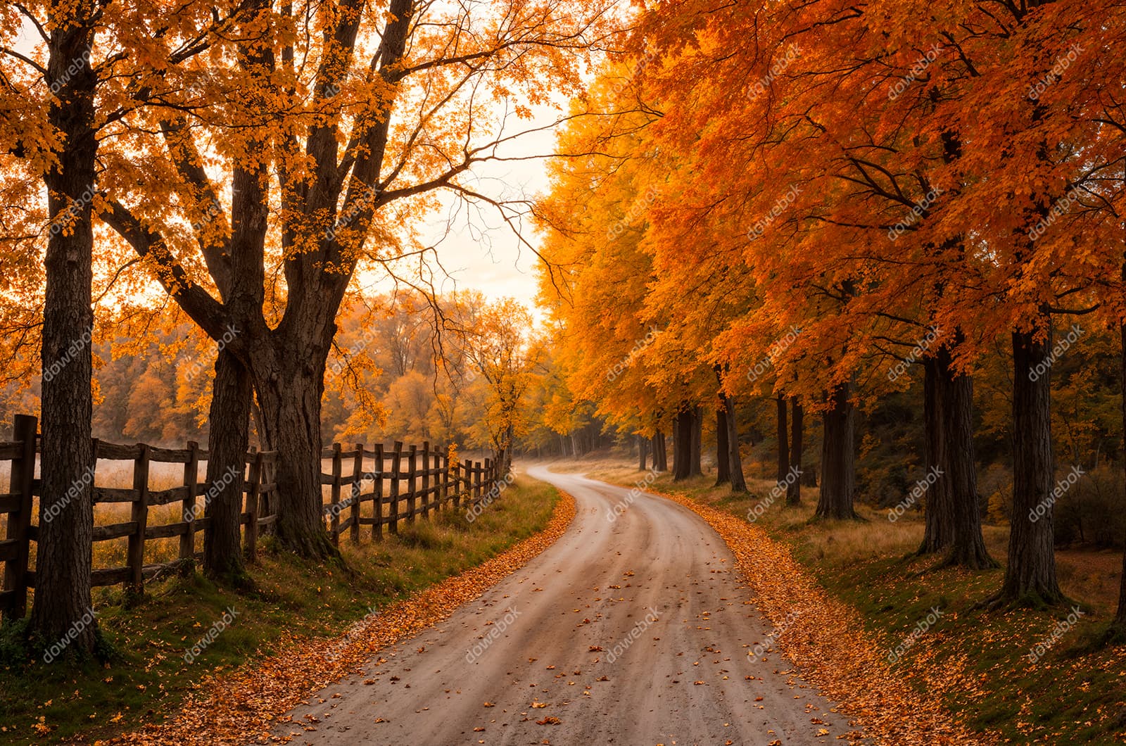 美丽的秋天景色图片素材(JPG)