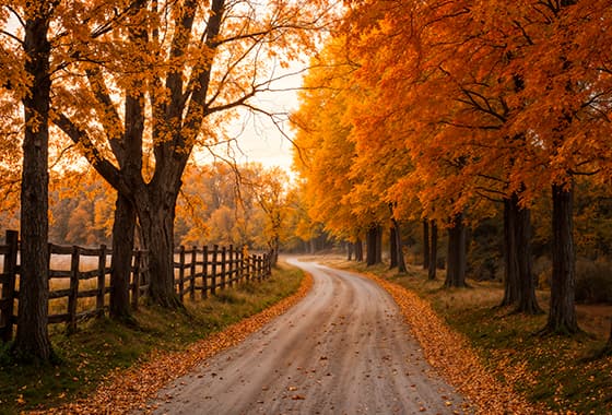 美丽的秋天景色图片素材(JPG)