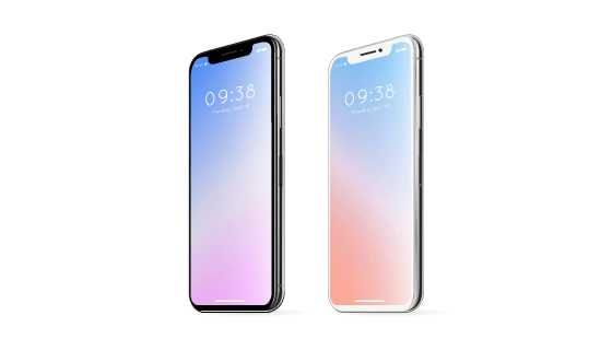 抽象壁纸iPhone X矢量素材(EPS/AI/PNG)
