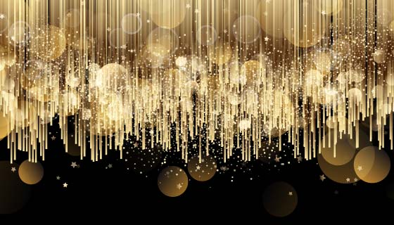 豪华的金色背景矢量素材(EPS)