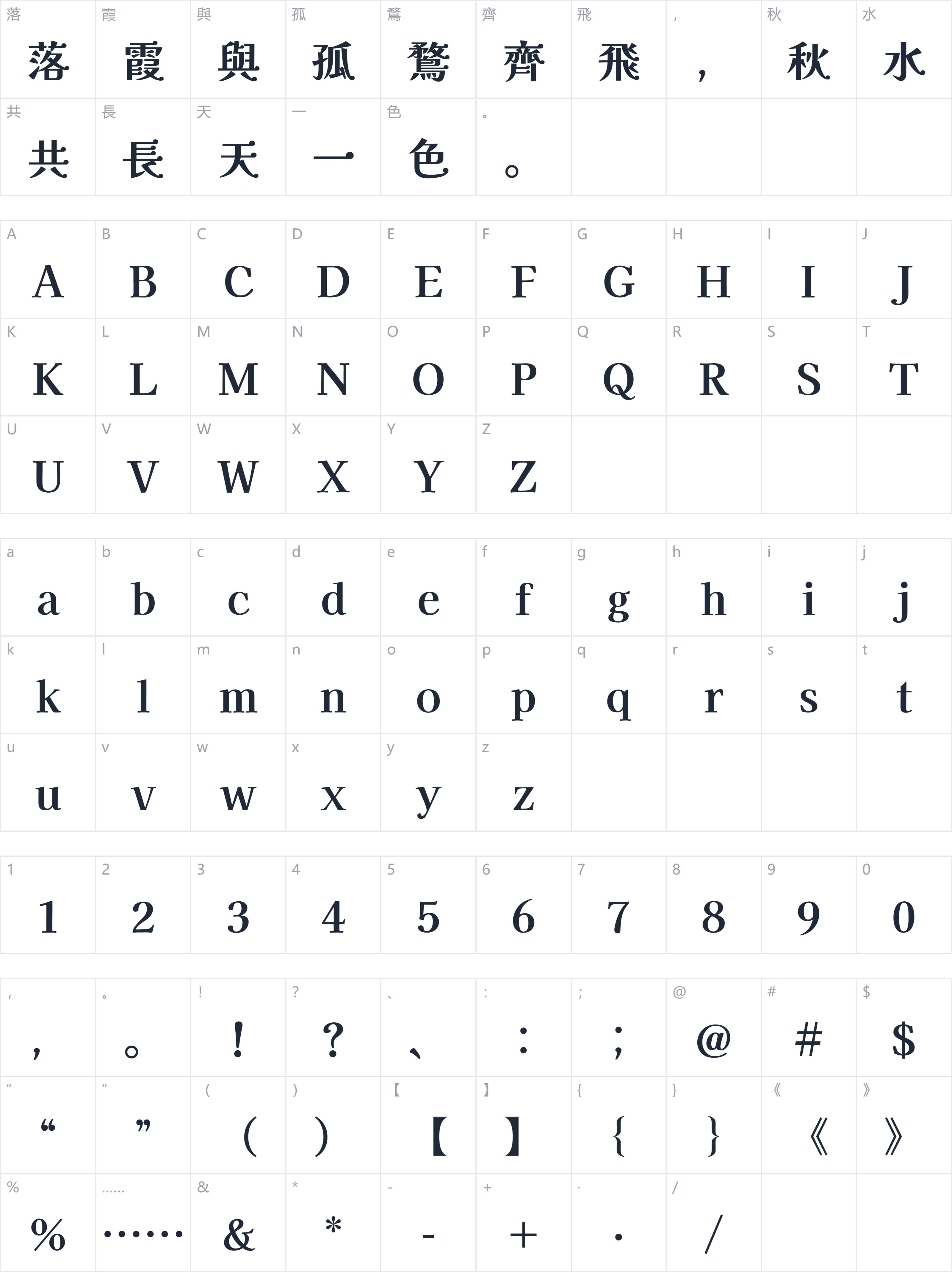 宇文天穹字符映射图