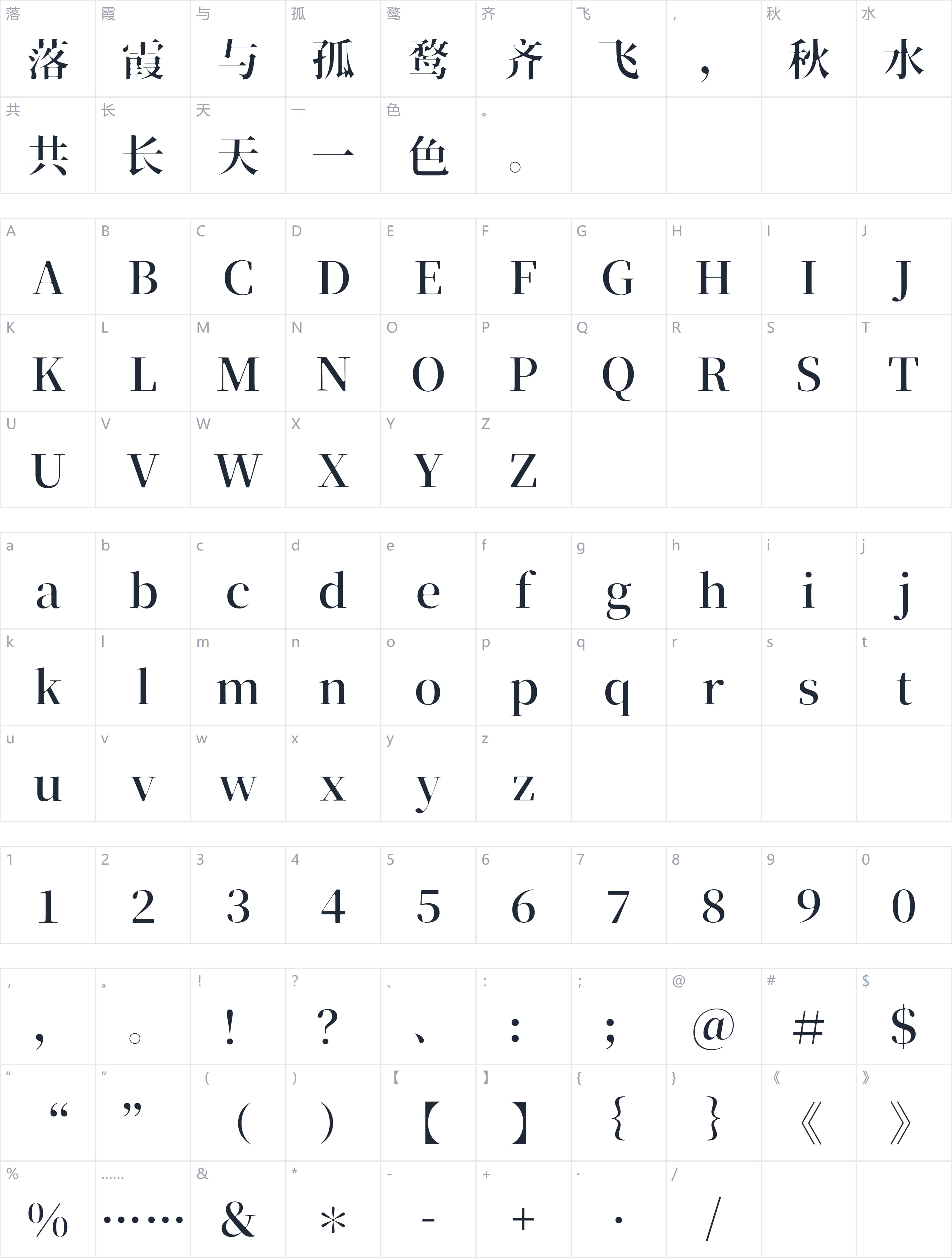 香萃潮汐宋字符映射图