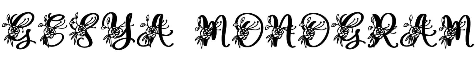 Gesya Monogram