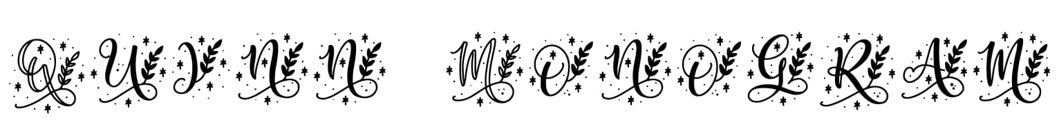 Quinn Monogram