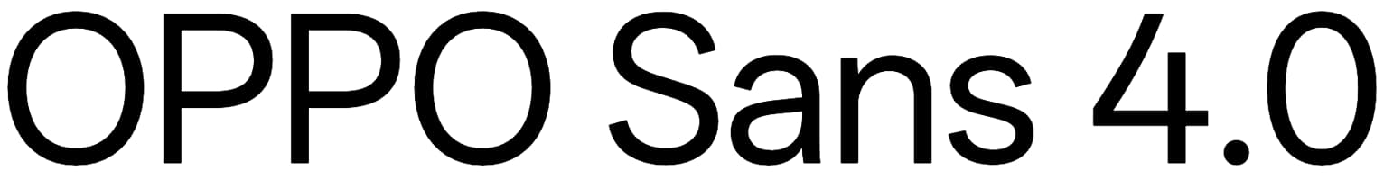 OPPO Sans 4.0