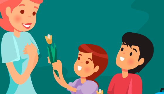 快乐教师节矢量素材(EPS/AI)