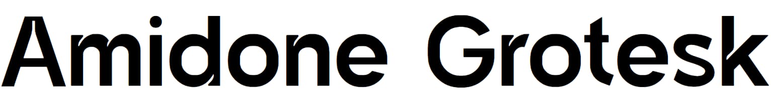 Amidone Grotesk