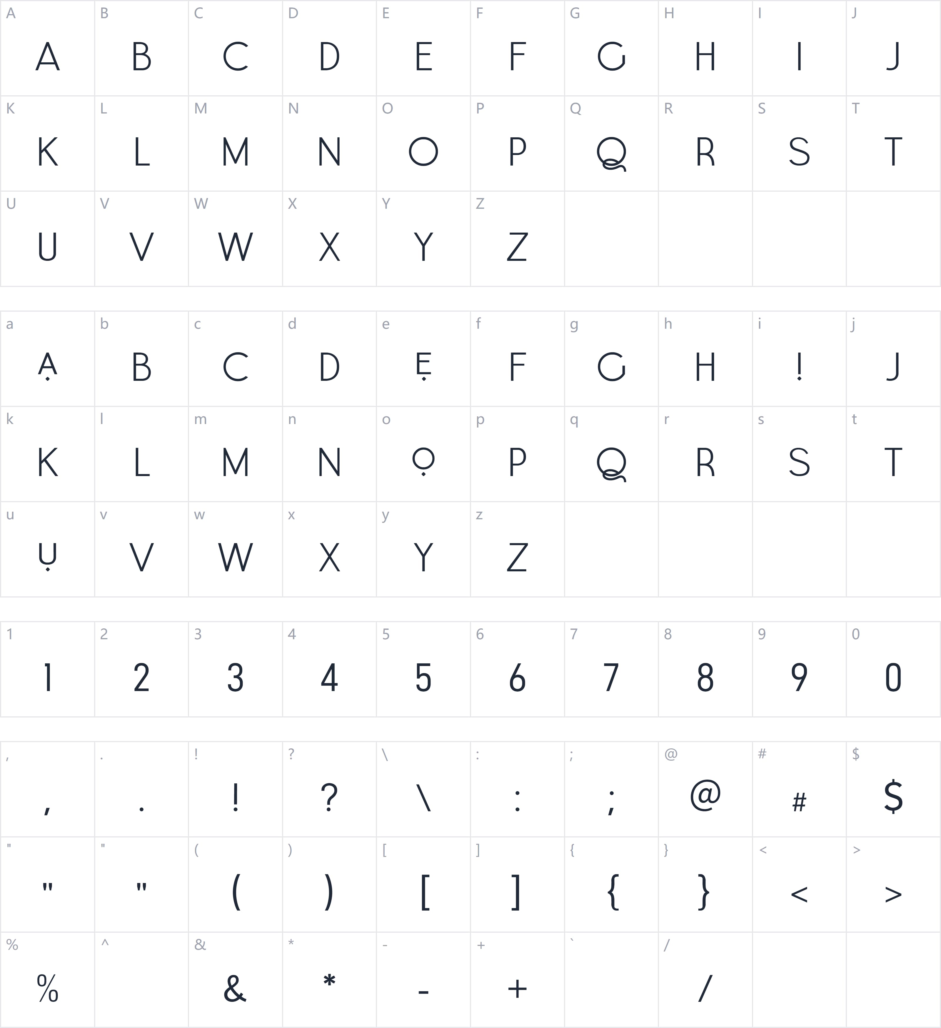 Doomsdays Dragons字符映射图