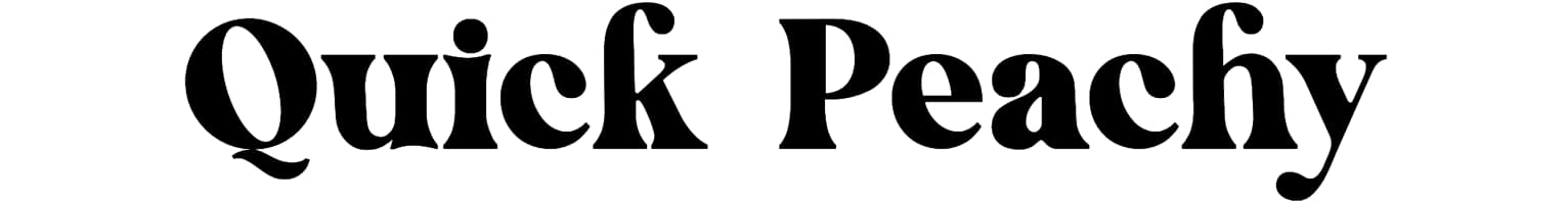 Quick Peachy