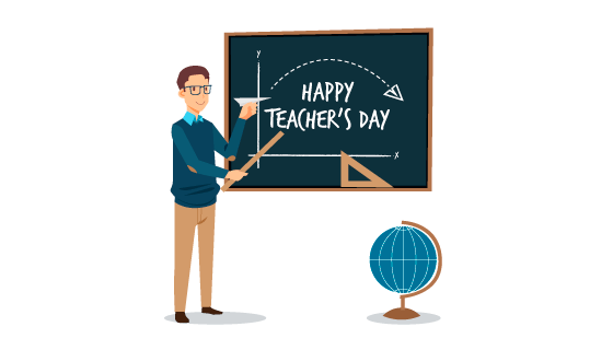 快乐教师节背景矢量素材(EPS/AI/PNG)