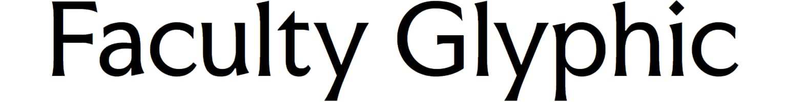 Faculty Glyphic