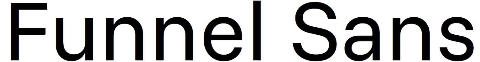 Funnel Sans