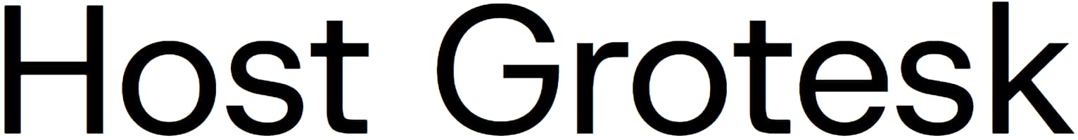 Host Grotesk