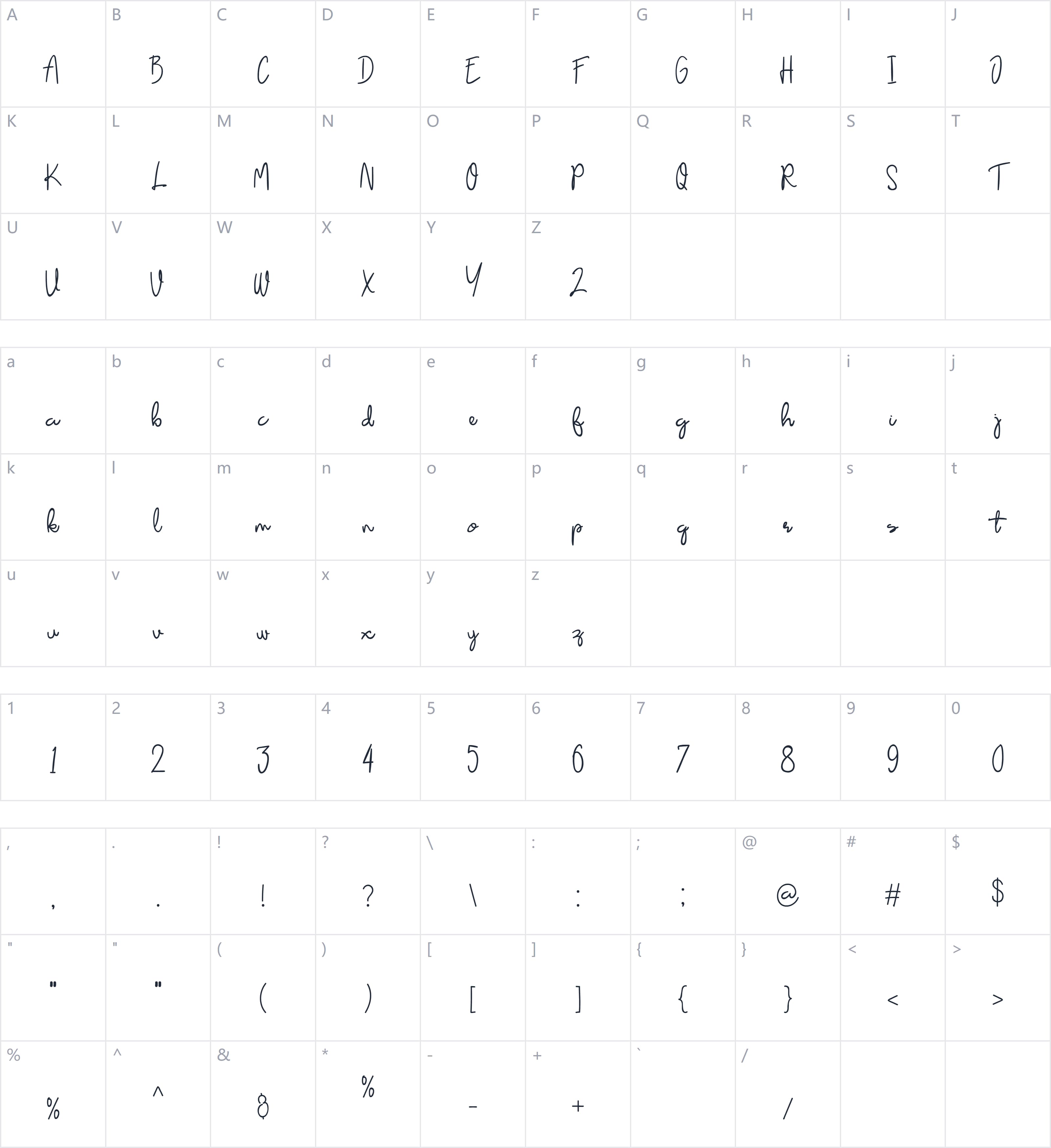 Elsa Sayonara字符映射图