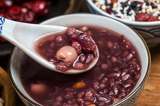 一碗香甜美味的八宝粥图片素材(JPG)