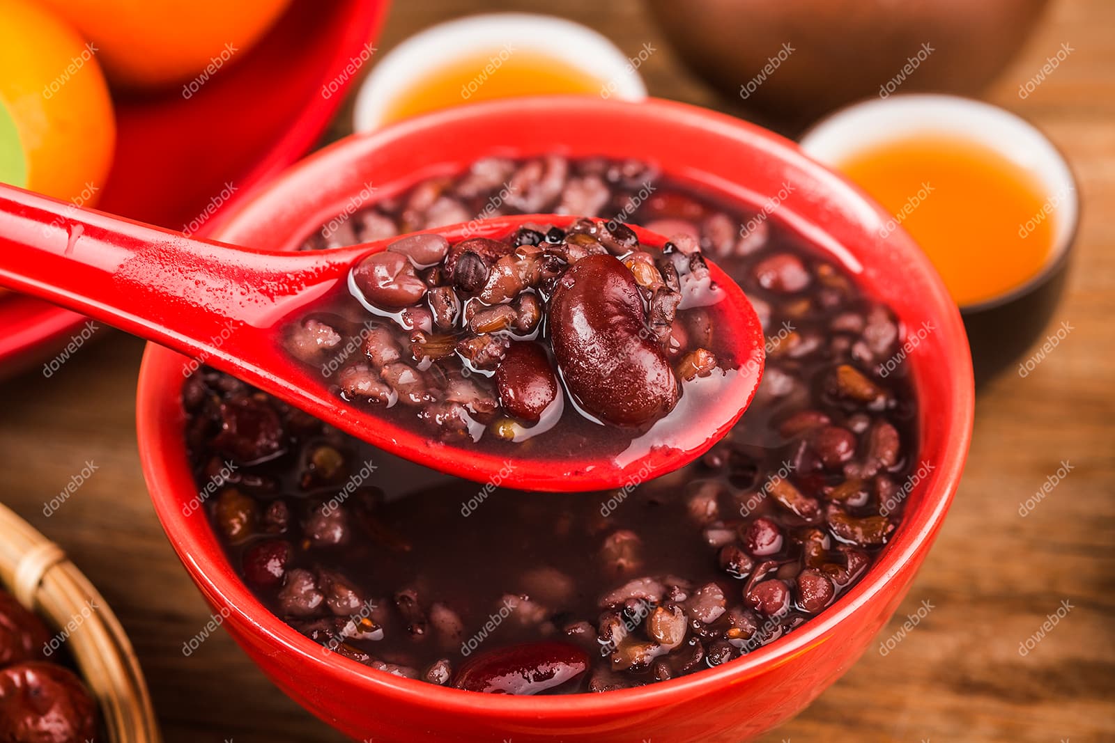 一碗美味可口的八宝粥图片素材(JPG)