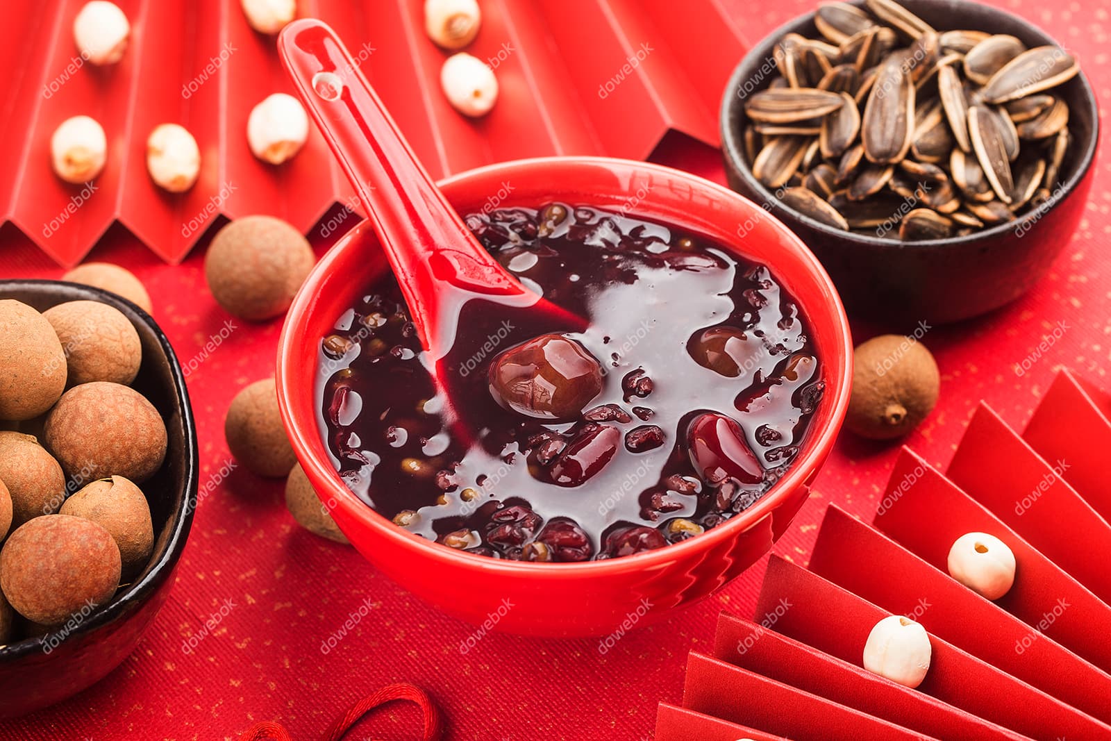 一碗美味可口的八宝粥图片素材(JPG)