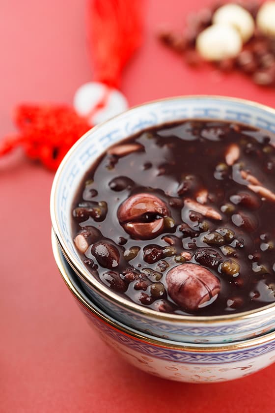 一碗美味诱人的八宝粥图片素材(JPG)