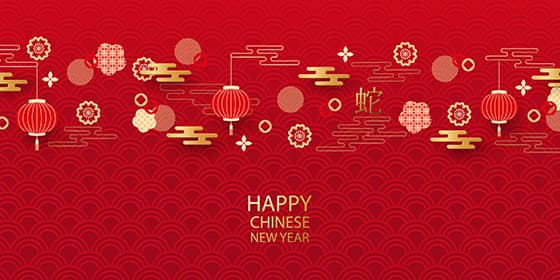 各种中国元素设计蛇年春节快乐背景矢量素材(EPS)