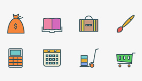 104个市场营销类图标(EPS/PNG/SVG)