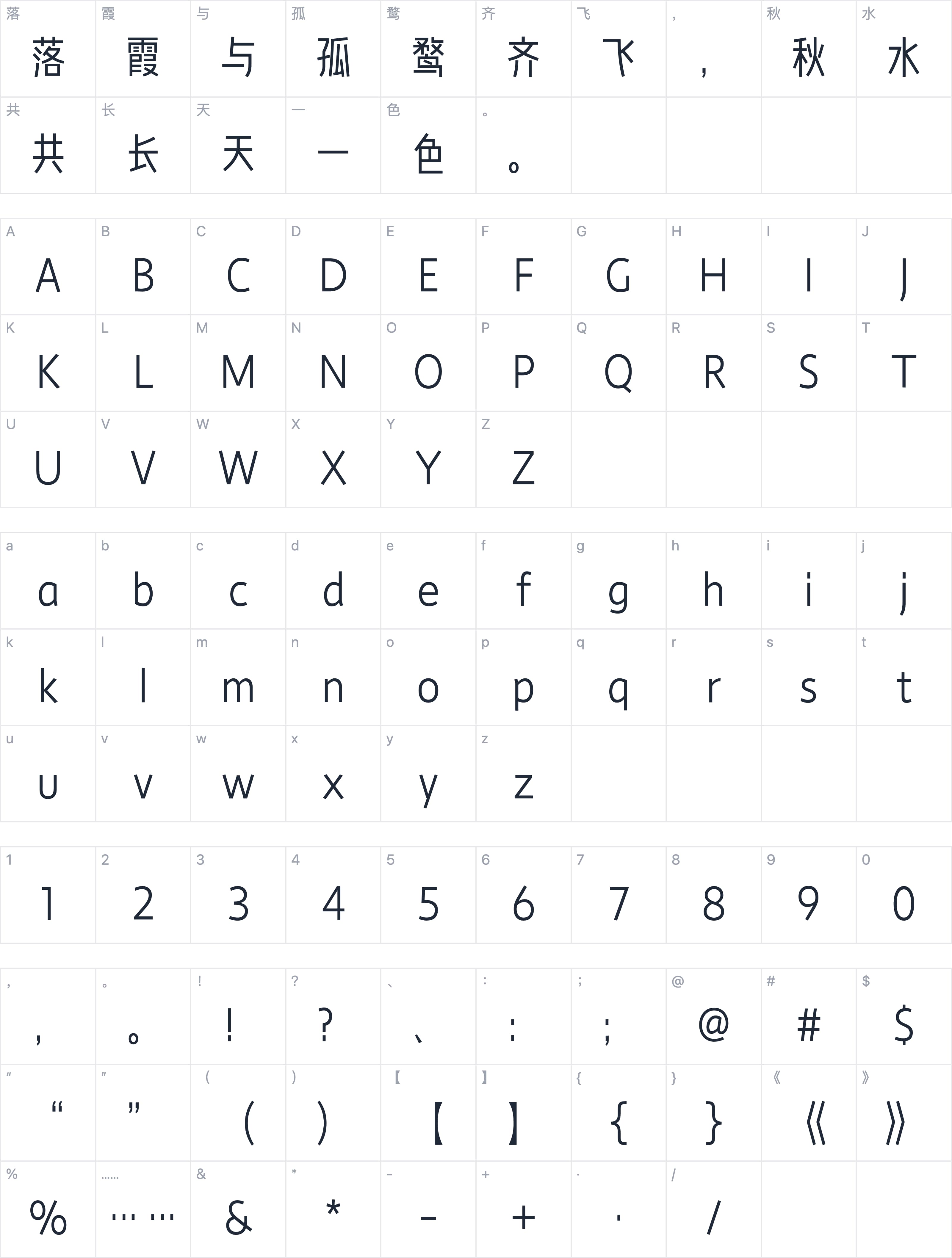 Aa觉醒黑字符映射图